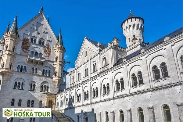 Na zámku Neuschwanstein – poznávací zájezdy do Bavorska | CK HOŠKA TOUR