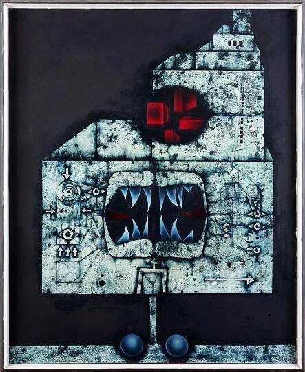 Mikuláš Medek, Pokus o portrét Markýze de Sade II (1969), Galerie moderního umění v Hradci Králové