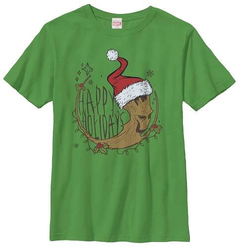 Marvel - Strážci Galaxie - Groot Christmas - Vánoce - Dětské Tričko