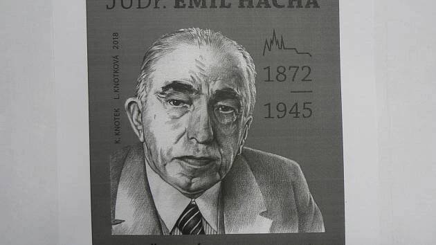 Protektorátní prezident Emil Hácha bude poprvé na poštovní známce