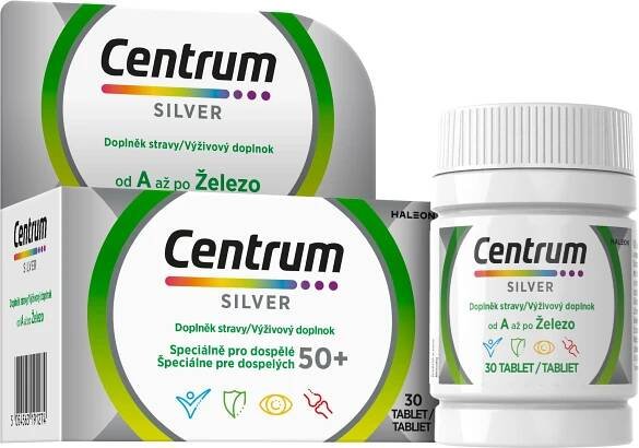 Centrum multivitamín Silver 30 tablet