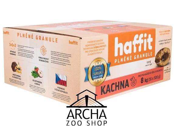 HAFFIT - PLNĚNÉ GRANULE - KACHNA 3 kg