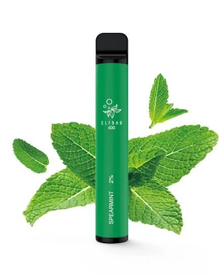 Elf Bar 600 Spearmint jednorázová elektronická cigareta (Máta)