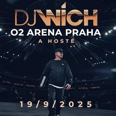 Vstupenka DJ WICH & HOSTÉ 19.9.2025 O2 arena - Zlín