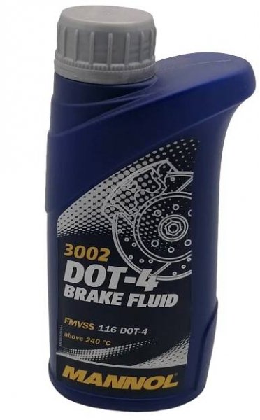 Brzdová kapalina DOT-4 500 ml MANNOL MN3002-05