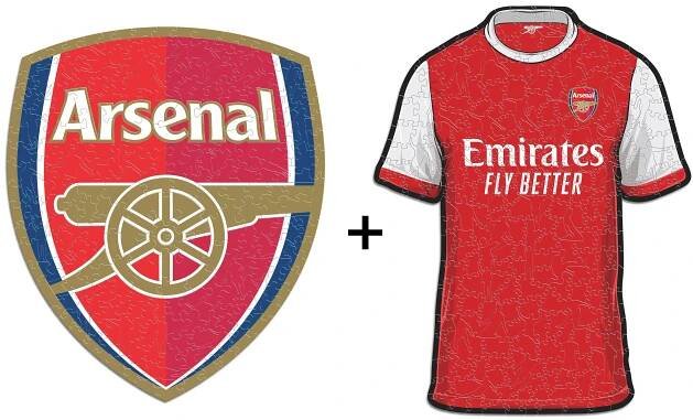 2 PACK Arsenal FC® Logo + Jersey