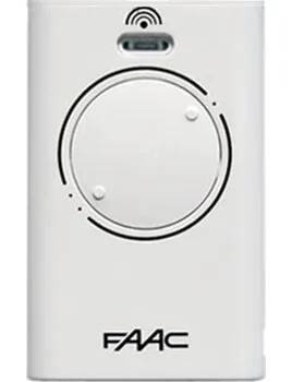 Dálkový ovladač vrat FAAC XT 2 FAAC dálkový ovladač FAAC 868 MHz - XT2868SLHLR - bílý