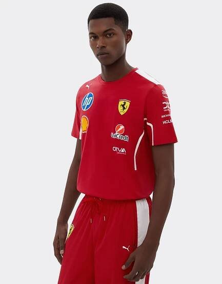 Puma for Scuderia Ferrari HP 2025 Team T-shirt