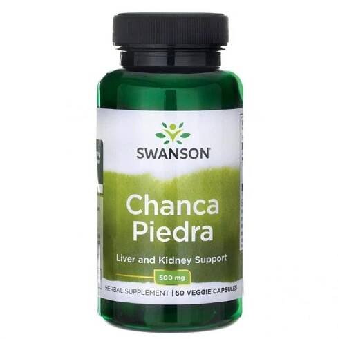 Swanson Chanca Piedra, 500 mg, 60 kapslí