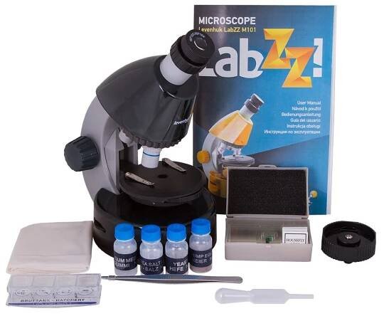 Mikroskop Levenhuk LabZZ M101 Moonstone (69082) | eberry.cz