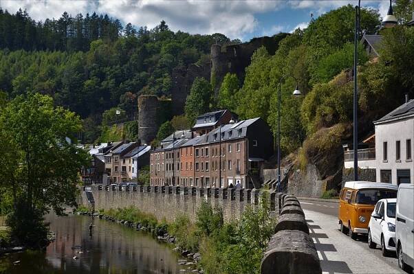 Castle of La Roche en Ardenne. Belgium. 