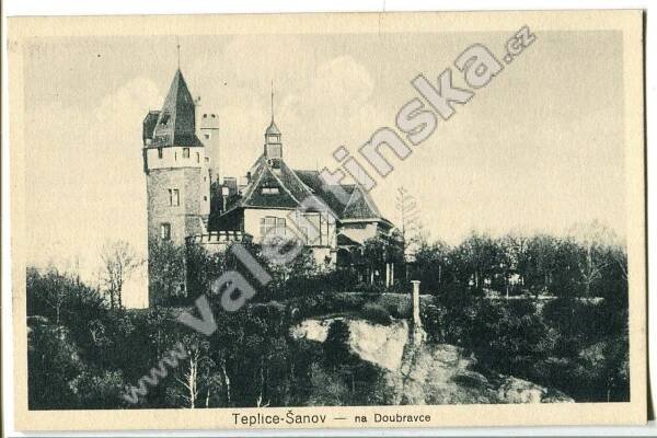 Teplice, Doubravka - Pohlednice místopis