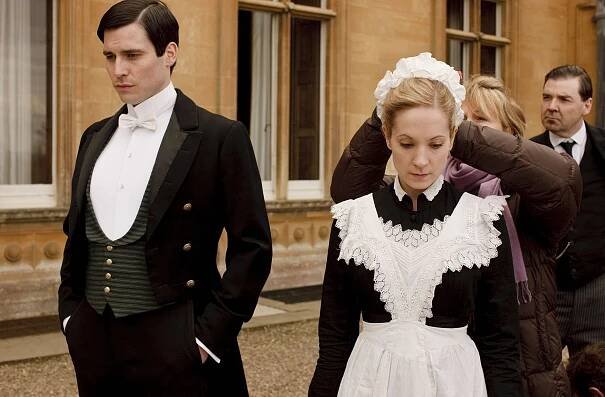 Panství Downton: Pohled do zákulisí - Z filmu - Robert James-Collier, Joanne Froggatt, Brendan Coyle
