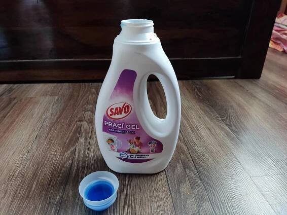 Savo Color bez chloru prací gel na barevné prádlo 20 PD 1 l - Cestakbydlení