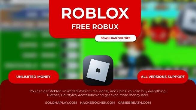 Roblox Free Robux: Unlimited Money & Coins For Free