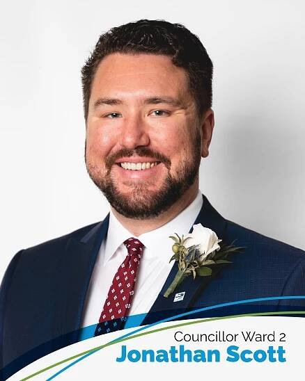 Town of BWG Ward 2 Councillor, Jonathan Scott