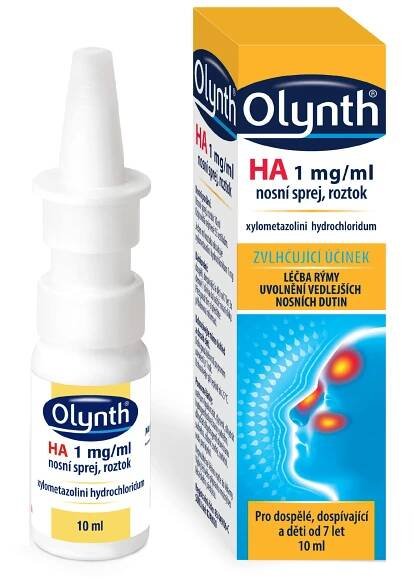 Olynth HA 1 mg/ml nosní sprej, roztok 10 ml Hlavní obrázek
