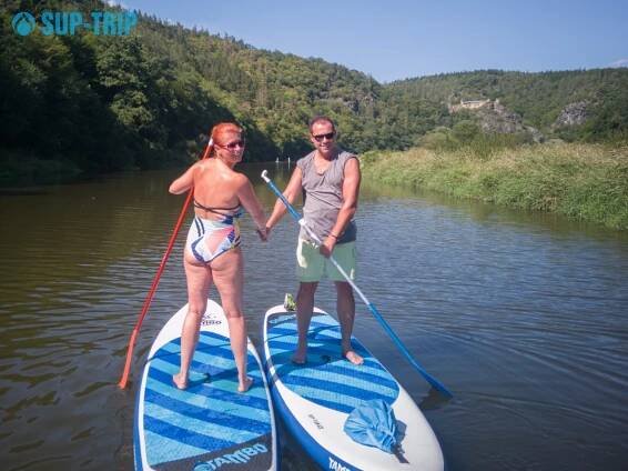 Léto na Berounce | Sup-trip.cz