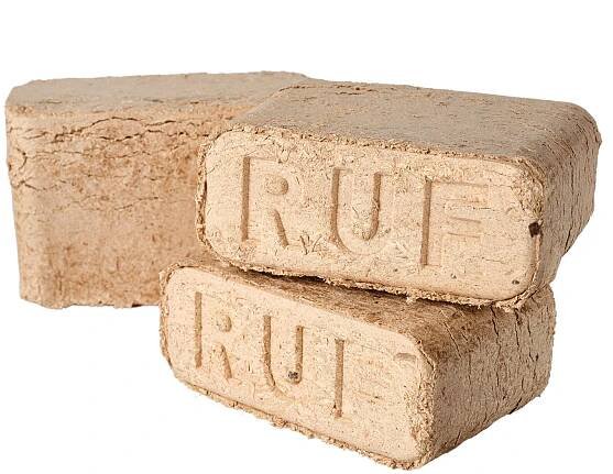 Dřevěné brikety RUF kostky - Altaj