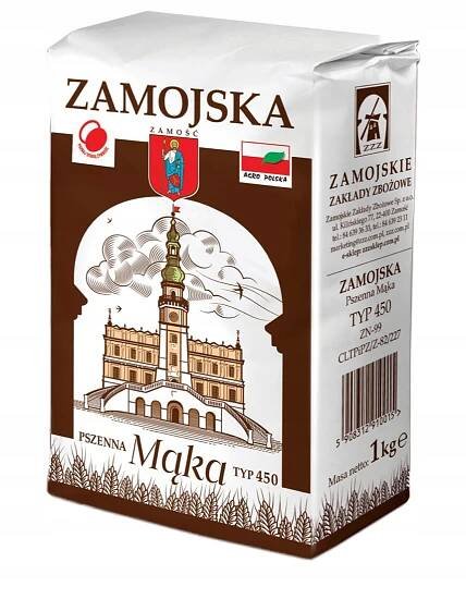 Zamojska Pšeničná mouka Typ 450 Velikost 1 kg