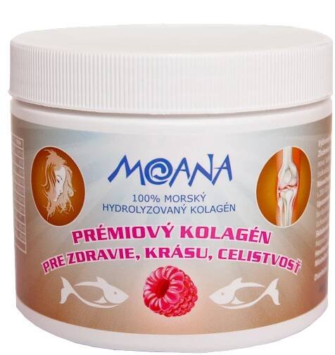 MOANA Prémiový kolagén malina, 224g