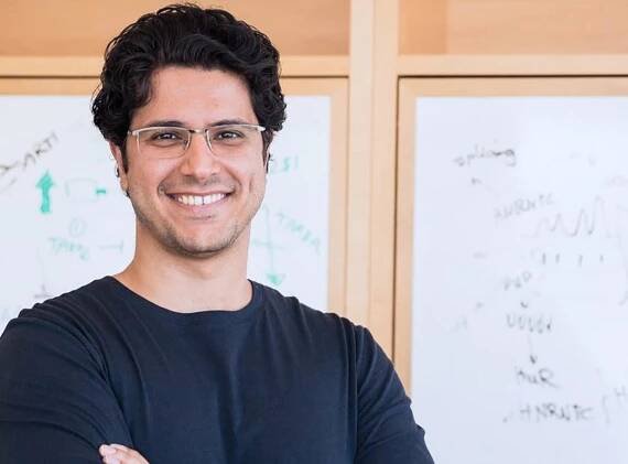 Hani in his lab at UCSF