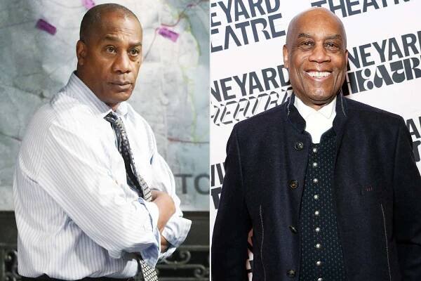 Joe Morton as Rowan on 'Scandal'; Morton at the 2025 Vineyard Theatre Gala