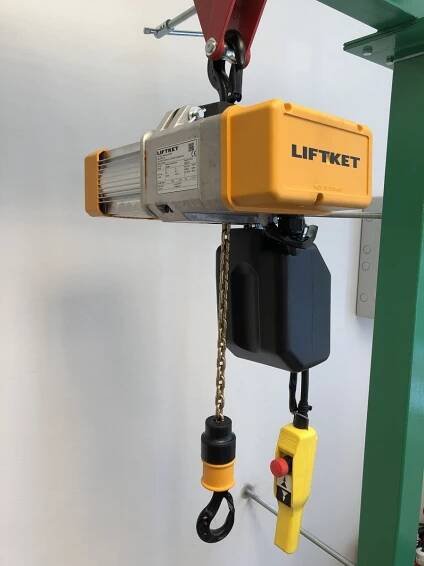 Kladkostroj na 500kg s horním hákem | Kladkostroje LIFTKET