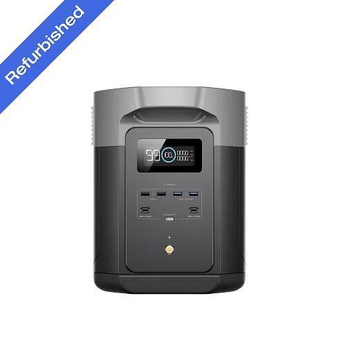 Přenosná elektrárna EcoFlow DELTA 2 Max 2048Wh LFP, certifikovaná repasovaná