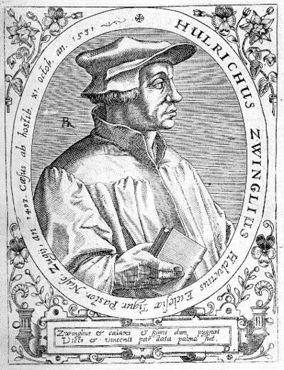 Ulrich Zwingli | Místa reformace