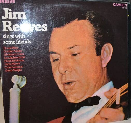 JIM REEVES SINGS WITH FRIENDS (WEST, COKER...) CAMDEN ANGLIE, TOP STAV