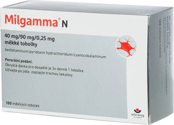 Milgamma N 100 měkkých tobolek