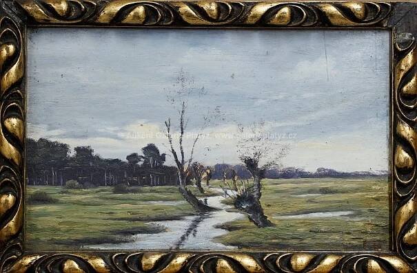 Ferdinand Engelmüller - Vrby u potoka - Aukční Galerie Platýz