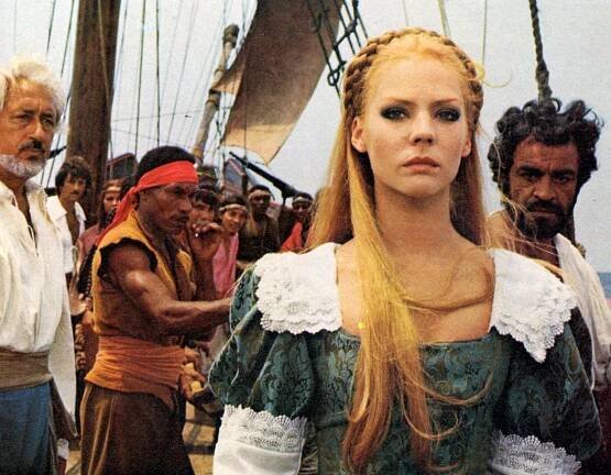 Carole André - Černý korzár - Z filmu