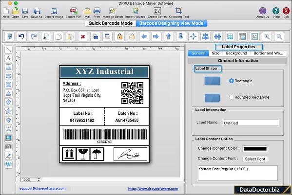 Barcode Label Maker (Mac)