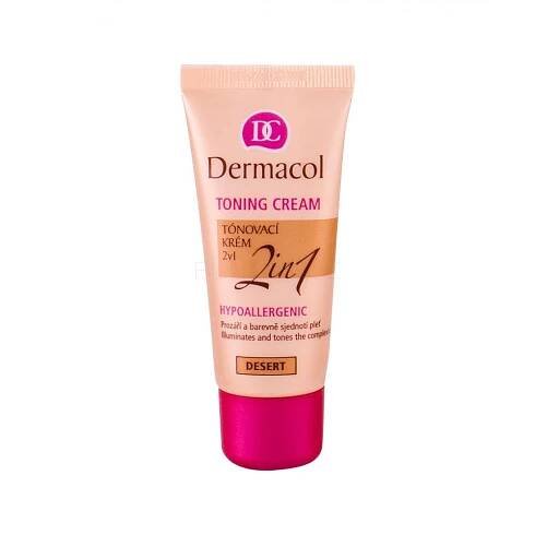 BB krém Dermacol Toning Cream 2in1, 30 ml, odstín Desert