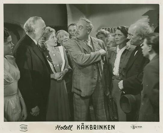 Iréne Söderblom, Thor Modéen, John Botvid - Hotell Kåkbrinken - Fotosky