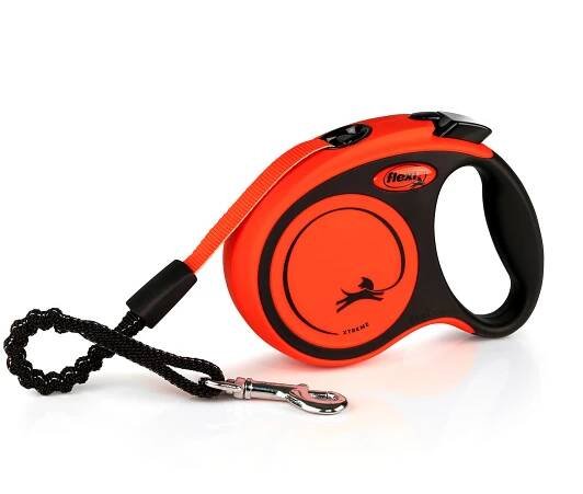 flexi Xtreme XS pásek 3m/15kg, oranžová