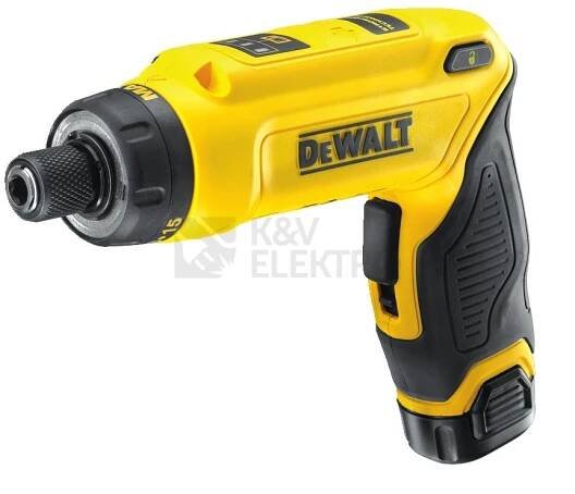 Obrázek produktu Aku šroubovák DeWALT DCF680G2 gyroskopický 7,2V 2x aku Li-ion 1Ah 0