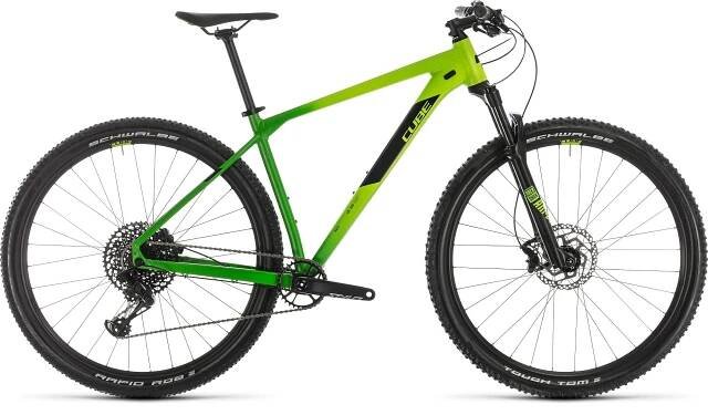 Cube horské kolo REACTION RACE green black | Bezvakolo