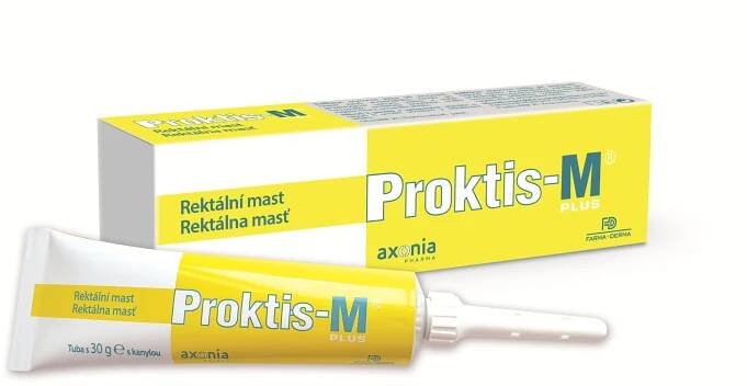 PROKTIS-M plus rektální mast 30 g