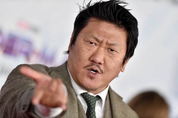 Benedict Wong at an event for Spider-Man: Bez domova (2021)