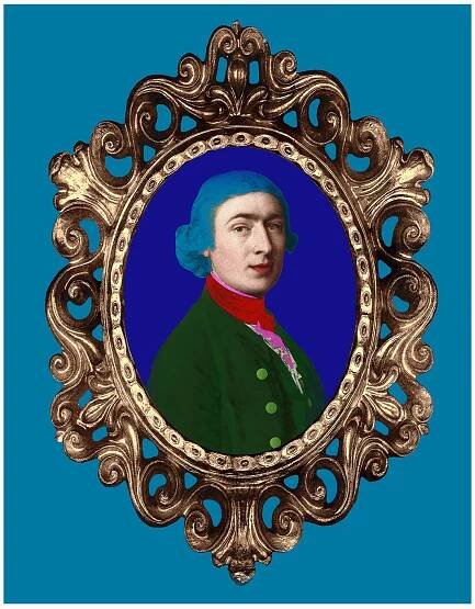 Thomas Gainsborough Framed.