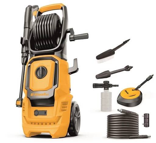 Riwall PRO REPW 155 SET elektrická tlaková myčka 150 barů s příslušenstvím