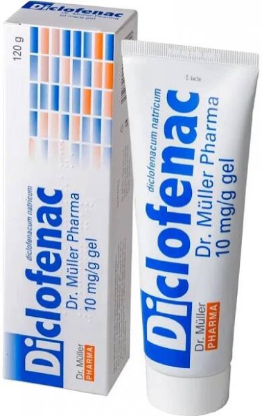 Dr. Müller Diclofenac 10 mg/g gel 120 g