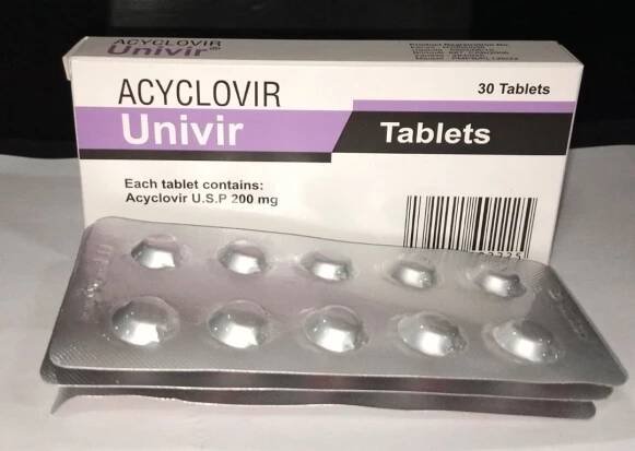 Acyclovir tablety