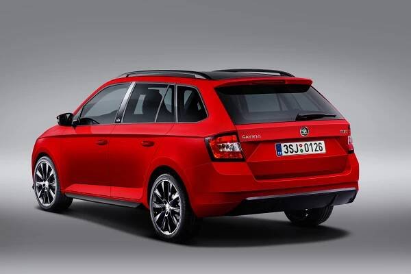 Škoda Fabia III Combi - prahy MONTE CARLO