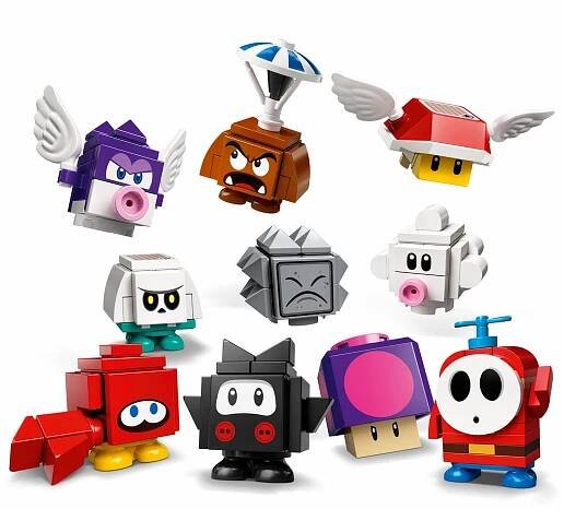 10 sběratelských postav LEGO® Super Mario™