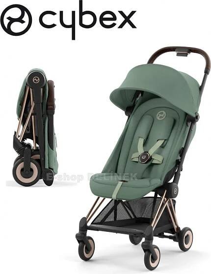Cybex Coya Rose Gold Leaf Green 2023