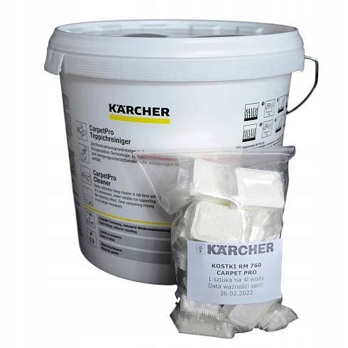 Kärcher tablety na čištění koberců a čalounění